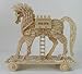 giocattolo di legno legno puzzle 3D fai da te regalo greco modello cavallo di troia woodcraft kit di costruzione assemblare gioco regalo del bambino 1 pz