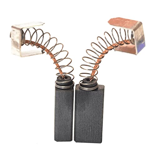 BRICOAMIGO – Escobillas de carbon compatibles con VIRUTEX M75, AL96, AS93, BL96, B65, RT91C - (6.4x10x19)