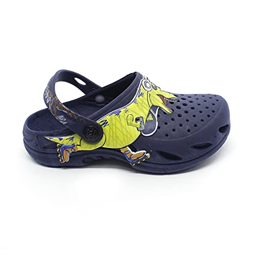Babuche Plugt Ventor Kids Dino Patins Marinho - 29/30