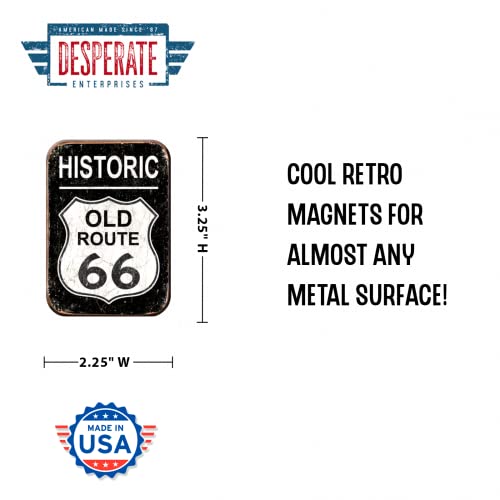 Imán de Refrigerador Historic Old Route 66 miniatura 2