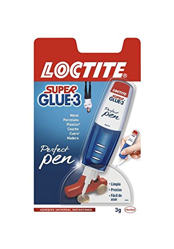 Loctite Super Glue 3 Perfect Pen - Pegamento, 12 unidades, 3 gr, transparente