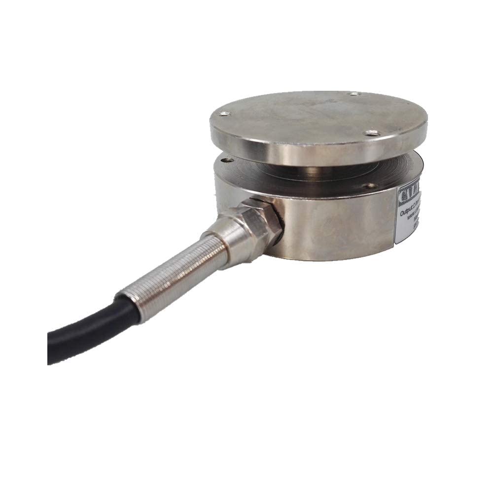 500kg Flat Membrane Box Load Cell Sensor Instantaneous Impact Force Measurement φ25