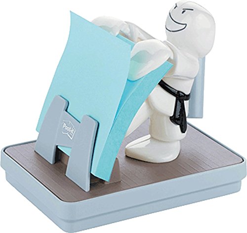 Post-it Karate Kid Design Z-Notes Dispenser - White
