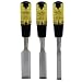 Sheffield 58400 SuperPro Chisel Set, 3-Piece