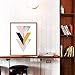 Midcentury Modern Minimalist Midcentury Print Midcentury Art Geometric Art Mid Century Modern Abstract Art Scandinavian Print Mid Century Art Triangles Art Print 8x10