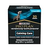 Purina Pro Plan Veterinary Supplements Calming Care Powdered Dog Calming Probiotic - 1 g Sachet (30 Pack)