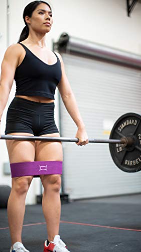 Sling Shot Original Hip Circle Fabric Resistance Band For Exercising – Lower Body Activation, Dynamic Warm Ups And Glute Activation (Level 2 Tension, Purple, Medium) #TOP5