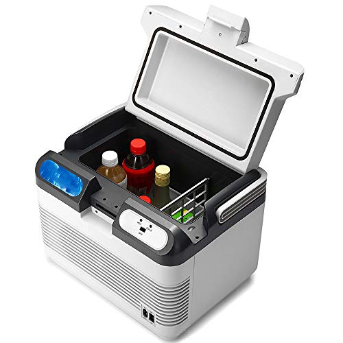 Tragbare 12L Mini-Kühlschrank 12V 24Vcar Kühlschrank Mini-Gefrierschrank Horizontal- Und Vertikal-Dual-Use-Auto/Haupt Warm/Kalt Familie Kleiner