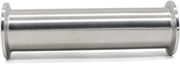 1PC Length 4 "-18" Grade Stainless Steel SUS304 Fitting Pipe OD 19-51 Homemade Ferrule Three Clips 50.5/64mm(1 pipe,8 INCHES (204MM)_OD45 X FERRULE64) Plumbing Fittings