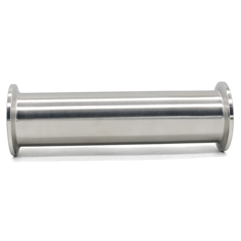 1PC Length 4 "-18" Grade Stainless Steel SUS304 Fitting Pipe OD 19-51 Homemade Ferrule Three Clips 50.5/64mm(1 pipe,12 INCHES (305MM)_OD19 X FERRULE50.5)