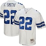 Mitchell & Ness Emmitt Smith #22 Dallas Cowboys 1992 Legacy NFL Trikot Weiß