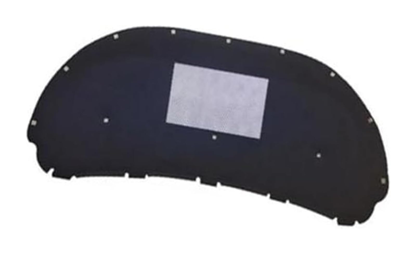 for Skoda for Fabia MK2 MK3 2008-2020 Car Engine Hood Sound Heat Insulation Soundproofing Cover Car Sound Insulation Cotton(Black 2008-2014 Mk2)