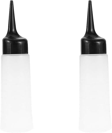 Amazon Frcolor 2pcs アプリケーターボトル ドロッパーボトル 詰め替え容器 小分けボトル 理髪ツール 染毛剤 ヘアカラー 美髪 サロン用 プラスチック 黒 白 Frcolor ヘアカラーリング用品 通販