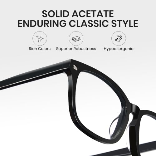 Image of Cyxus Blue Light Glasses Men Women Reduce Eye Strain UV400 Protection 8082