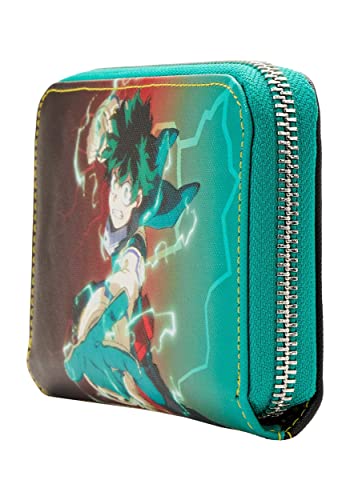 Loungefly My Hero Academia Deku Zip Around Wallet3