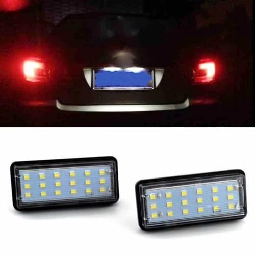 Luz de matrícula Lexus GX470 UZJ120 2002-2009 trasera 4