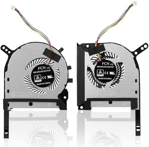 CPU+GPU Cooling Fan Replacement for Asus TUF Gaming (2020) A15 FA506 FA506IV FA506IU TUF 506 IU IV F15 FX506 FX506LI FX506LU FX506IH FX705DT FX505 FX505DT FX505DV FX505DY FX505DU FX505DD FX505GT/GD