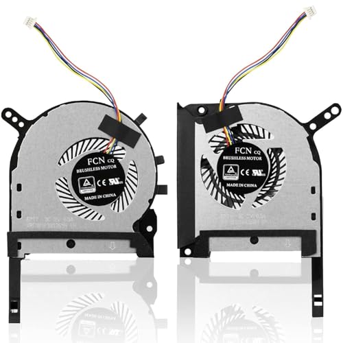 Image of CPU+GPU Cooling Fan Replacement for Asus TUF Gaming (2020) A15 FA506 FA506IV FA506IU TUF 506 IU IV F15 FX506 FX506LI FX506LU FX506IH FX705DT FX505 FX505DT FX505DV FX505DY FX505DU FX505DD FX505GT /GD