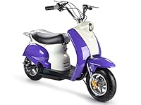 Algopix Similar Product 8 - MotoTec 24v Electric Moped Purple