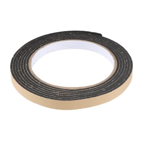 Gatuida Hob Sealant Strip: Self-Adhesive Sealing Tape 10MM × 2M Caulk Tape for Gas Stove Kitchen Countertop Door Windows Draught Excluder, Black