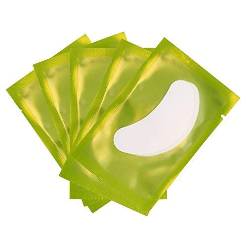 Baisidai 50pcs Under Eye Pads Patch Taps for DIY False Eyelash Lashe Extension Makeup (50pcs)