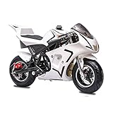 FRP 2020 Mini Gas Pocket Bike 03 On 40cc 4 Stroke, Support Up to 165 lbs, EPA Approved, Perfect Mini...