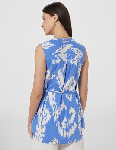Image of Marks & Spencer Women's Linen Regular Fit Sleeveless Top