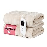 LIVIVO Electric Heated Throw Blanket
