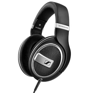 Sennheiser HD 599 SE Open-Back Headphones, Premium Design, Natural Balanced Audio, Comfortable Fit, Wired Headphones for Music, Gaming, School, Work, Black