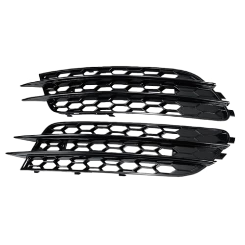 Grille phare antibrouillard A6 C7 Berline 2012-2015 calandre nid d'abeille contre impacts