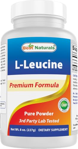 Best Naturals L-Leucine Pure Powder 8 OZ