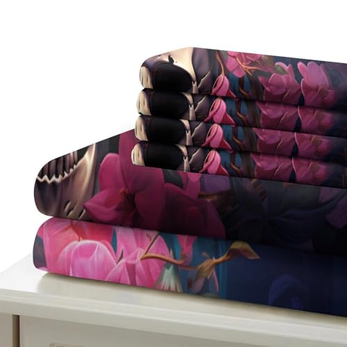 Housse de couette microfibre de qualité supérieure parure de lit king durable et douce