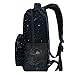 Oarencol Magic Dark Dragon Galaxy Space Black Backpack Bookbag Daypack Travel School Bag
