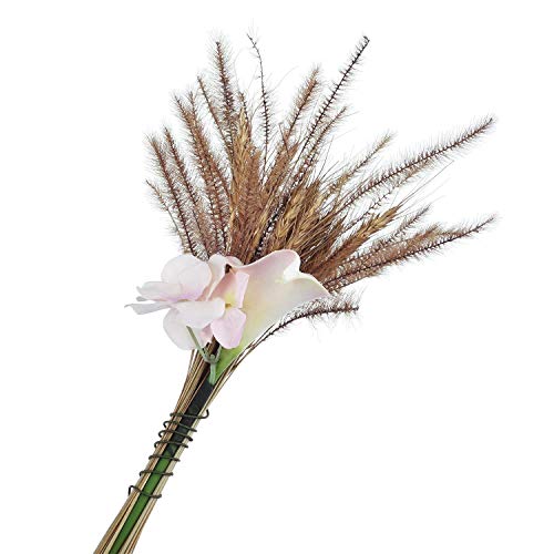 Onwon 60 Pieces 18 Gauge Floral Stem Wire 14 Inch Crafting Floral Paper Wrapped Wire, Dark Green #TOP4