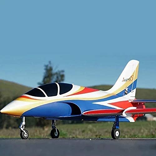 Buy ZHLFDC Remote Control Aircraft Blue 70mm Duct EDF Jet Highspeed