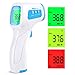 Wawech Fieberthermometer infrarot Thermometer kontaktlos für Baby Erwachsene,digital Stirnthermometer für Stirn Körper Milchflasche,genaue Ablesung, Fieberalarm, LCD Anzeige,40 Speicherabruf