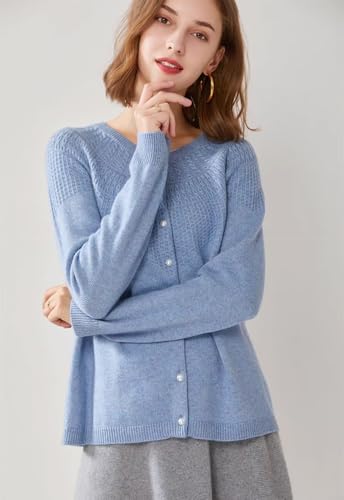 Cashmere Cable Knit Cardigan Sweater for Women Long Sleeve Cable Knit Button Down Women's Pullover Warm Soft3