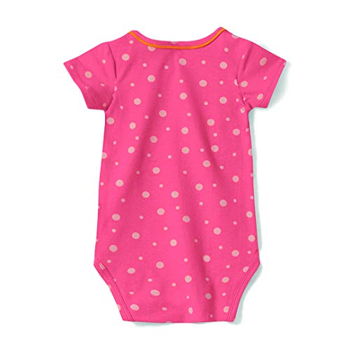 Top para bebês Recém-Nascido, Lilica Ripilica, Bebê Meninas, Off White/Rosa, MB