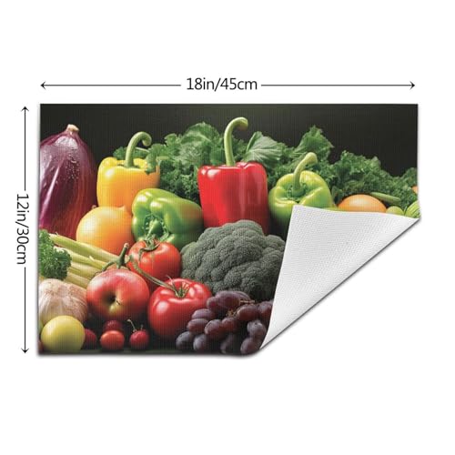 Set de table antidérapant PVC lavable protège table résistant lot de 6 pièces - 3