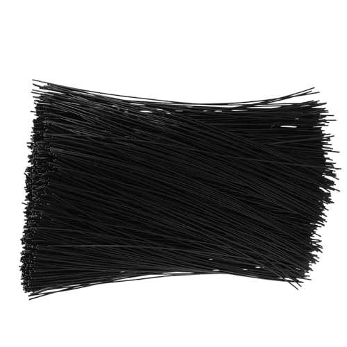 1000pcs Electrogalvanized Wire para Cerco de Vid, Alambre para Atar y Esculpir, Cuerda Flexible para Organización Eléctrica del Hogar miniatura 1