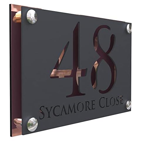 K Smart Sign Simpatico A4 Personalised House Sign Cover