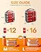 HOTOR Lunch Bag for Men & Women - Large Capacity Insulated Lunch Bag with Mutiple Pockets, Wear-Resistant Cooler Lunch Box for Office, Picnic, Black, 7L, 9.06