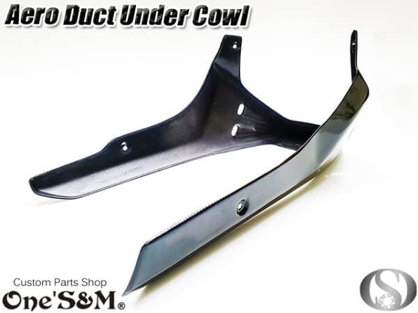 W10-1BK XJR400 4HM RH02J XJ400D XJ400E 汎用 ダクト付き アンダーカウル アンダーカバー 黒