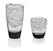 Libbey Classic 16-Piece Glassware Set, Smoke