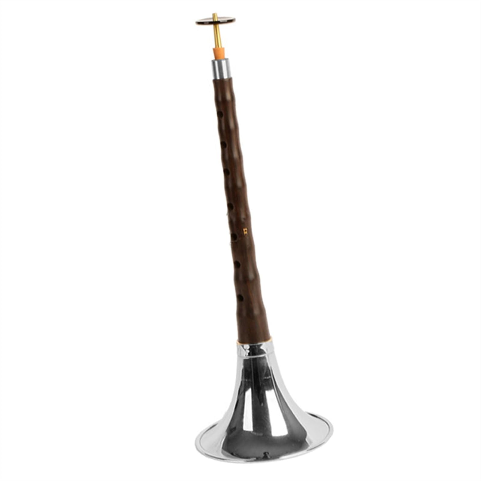 Suona Instrument Black Sandalwood F Minor Key Suona Adult Suona Set Chinese Traditional Folk Suona Instrument