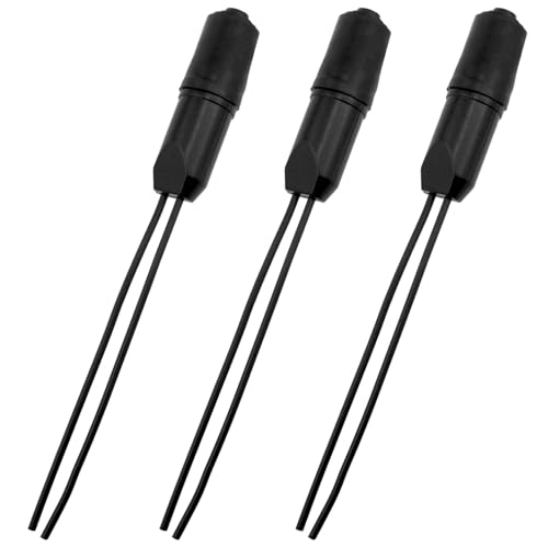 Dsjnf Antenna Connector 300 to 75 ohms VHF/UHF/FM Outdoor TV Antenna Matching Transformer Balancer TV Converter 3PCS