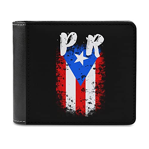 FunnyStar Puerto Rico PR Flag Money Clip Wallet Card Holder With Cash Bill Pocket and 8 Credit Card Pockets, Black, One Size4