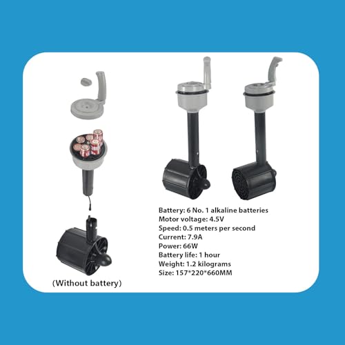 Flotteur de piscine gonflable portable motorisé fauteuil de loisir aquatique - 7