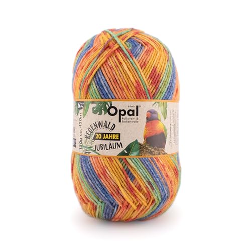 Opal selva tropical 2678 evita el desgaste tejiendo calcetines fuertes de 6 cabos 150g 2