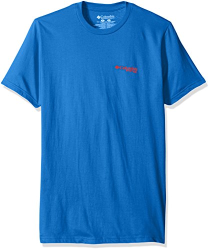 Columbia Apparel Men's Americana Fish Flag Graphic Tee